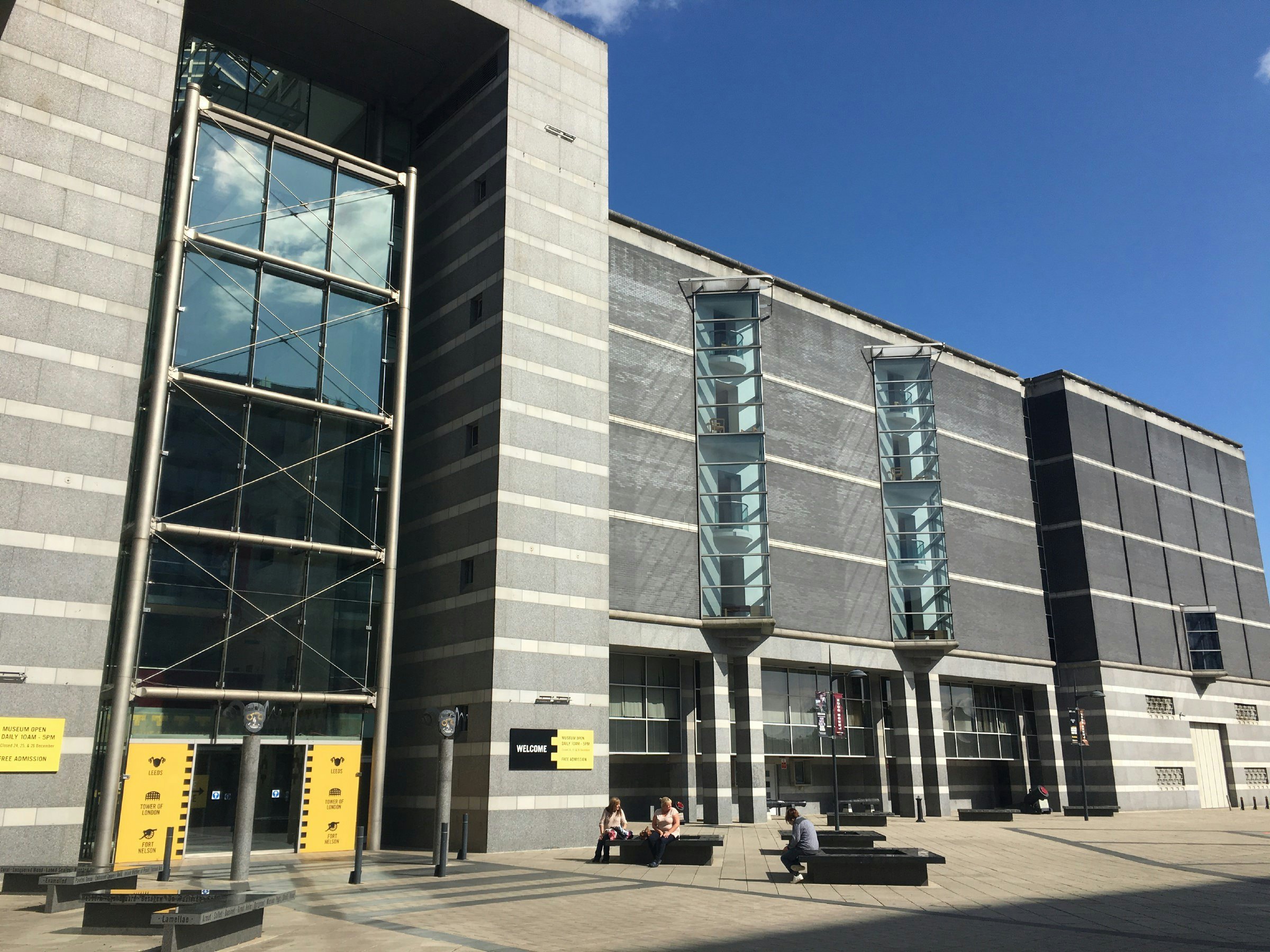 Royal Armouries exterior, Leeds Dock