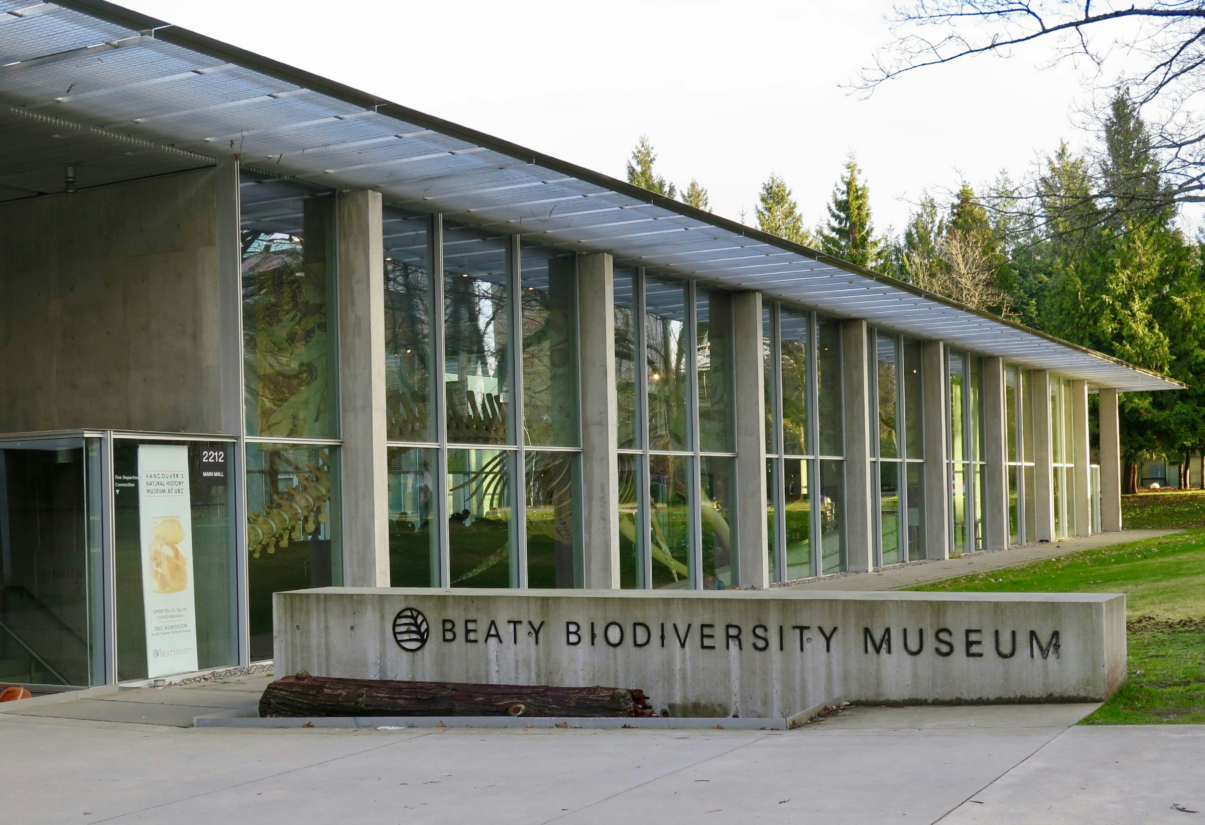 Beaty Biodiveristy Museum exterior