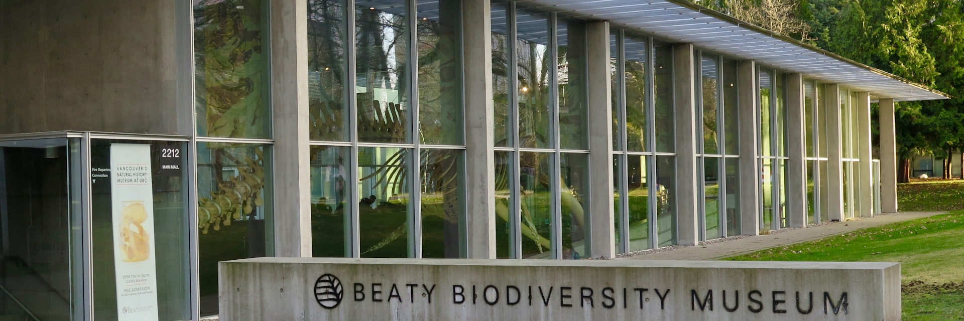 Beaty Biodiveristy Museum exterior