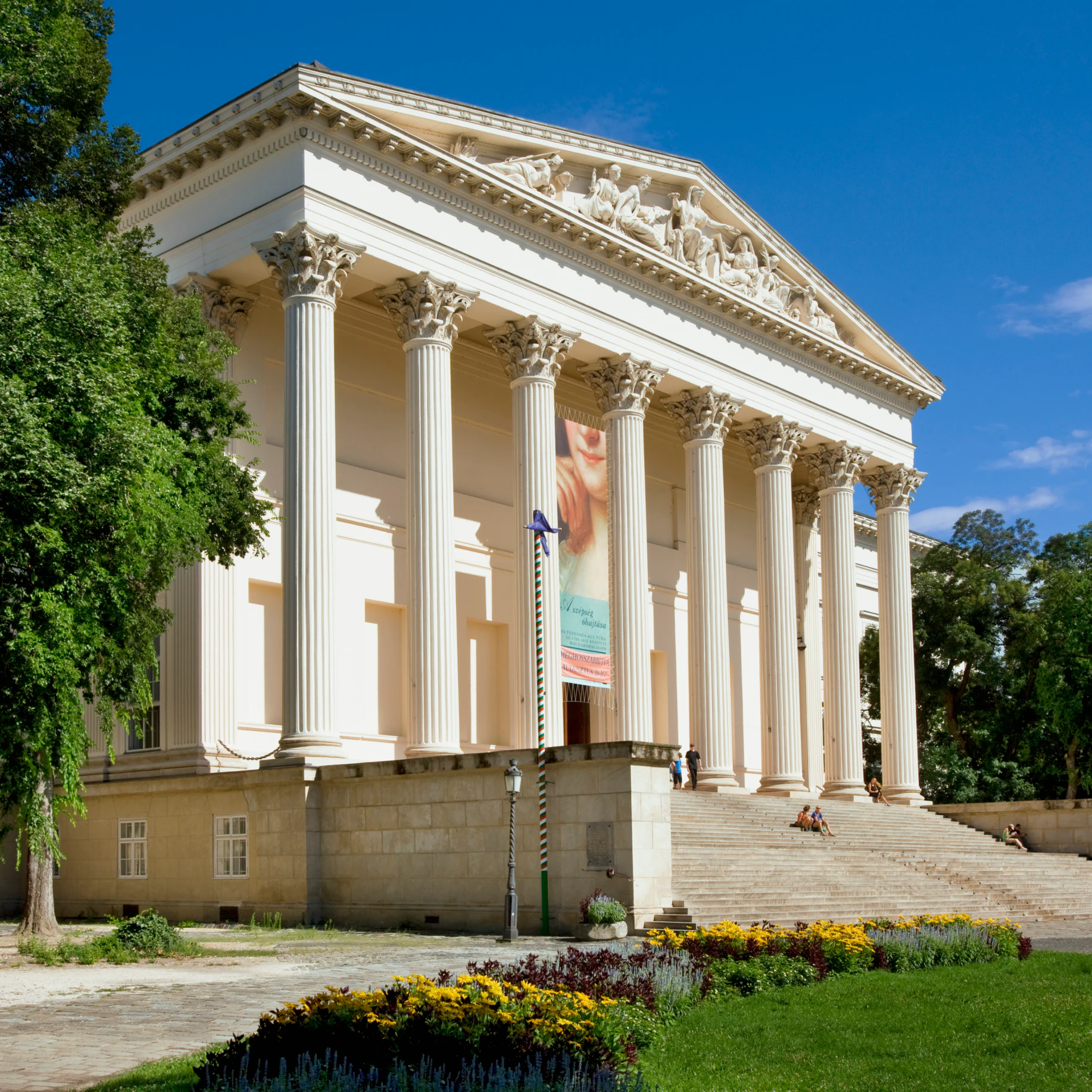 Exterior of National Museum.