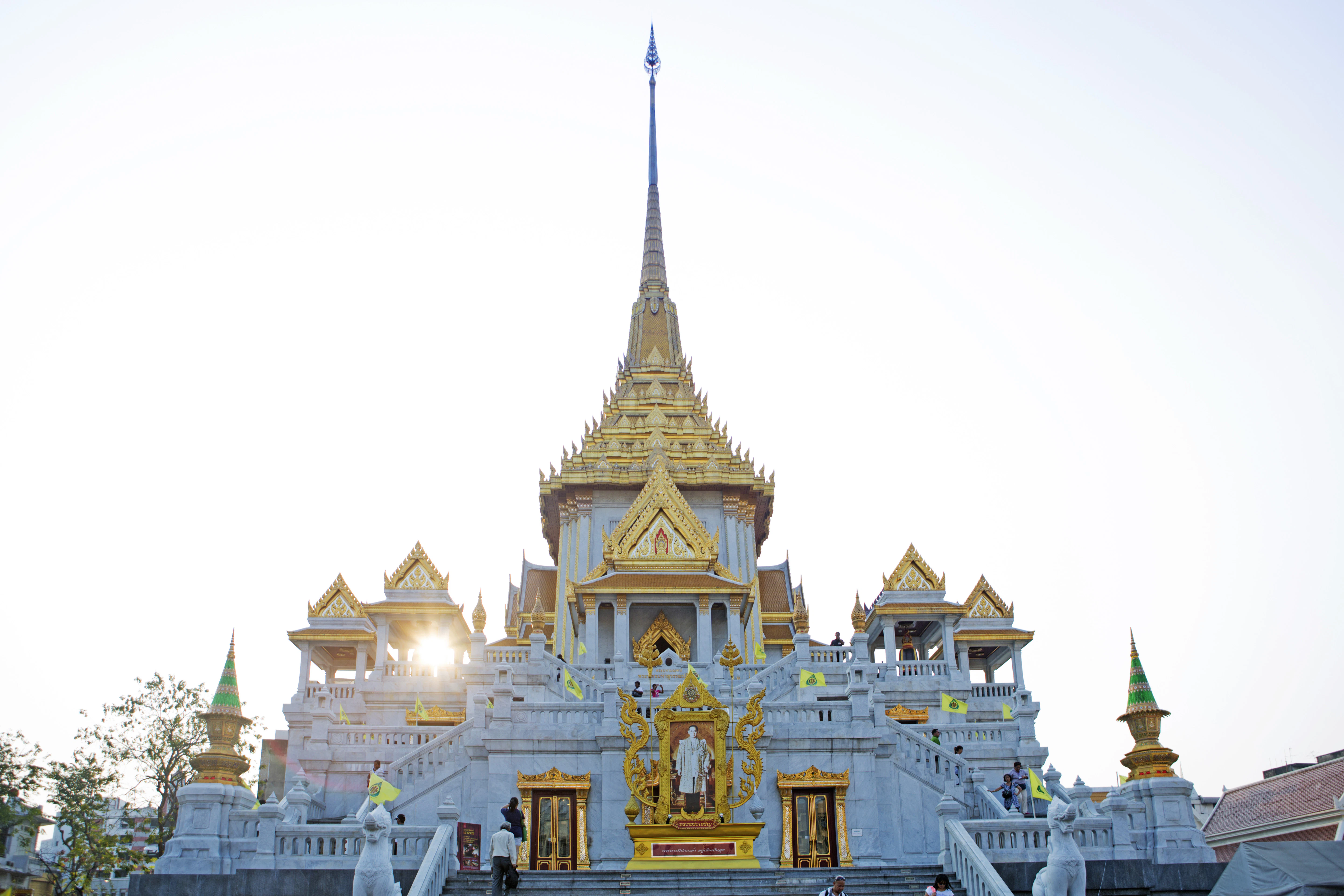 South East Asia, Thailand, Bangkok, Samphanthawong district, Chinatown, Wat Traimit temple which houses the Golden Buddha