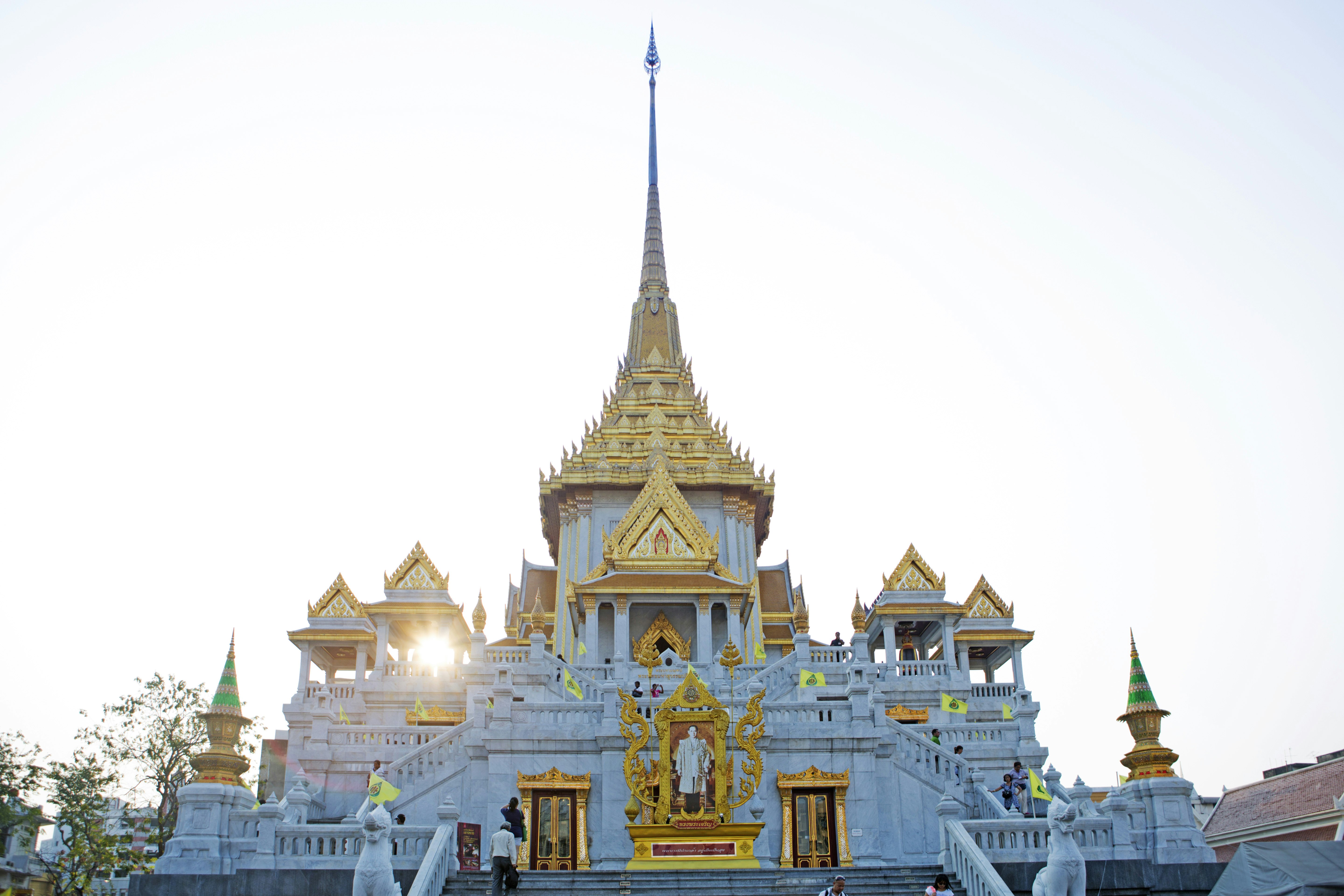 South East Asia, Thailand, Bangkok, Samphanthawong district, Chinatown, Wat Traimit temple which houses the Golden Buddha