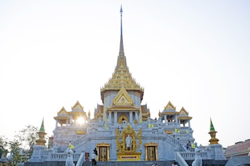 South East Asia, Thailand, Bangkok, Samphanthawong district, Chinatown, Wat Traimit temple which houses the Golden Buddha
