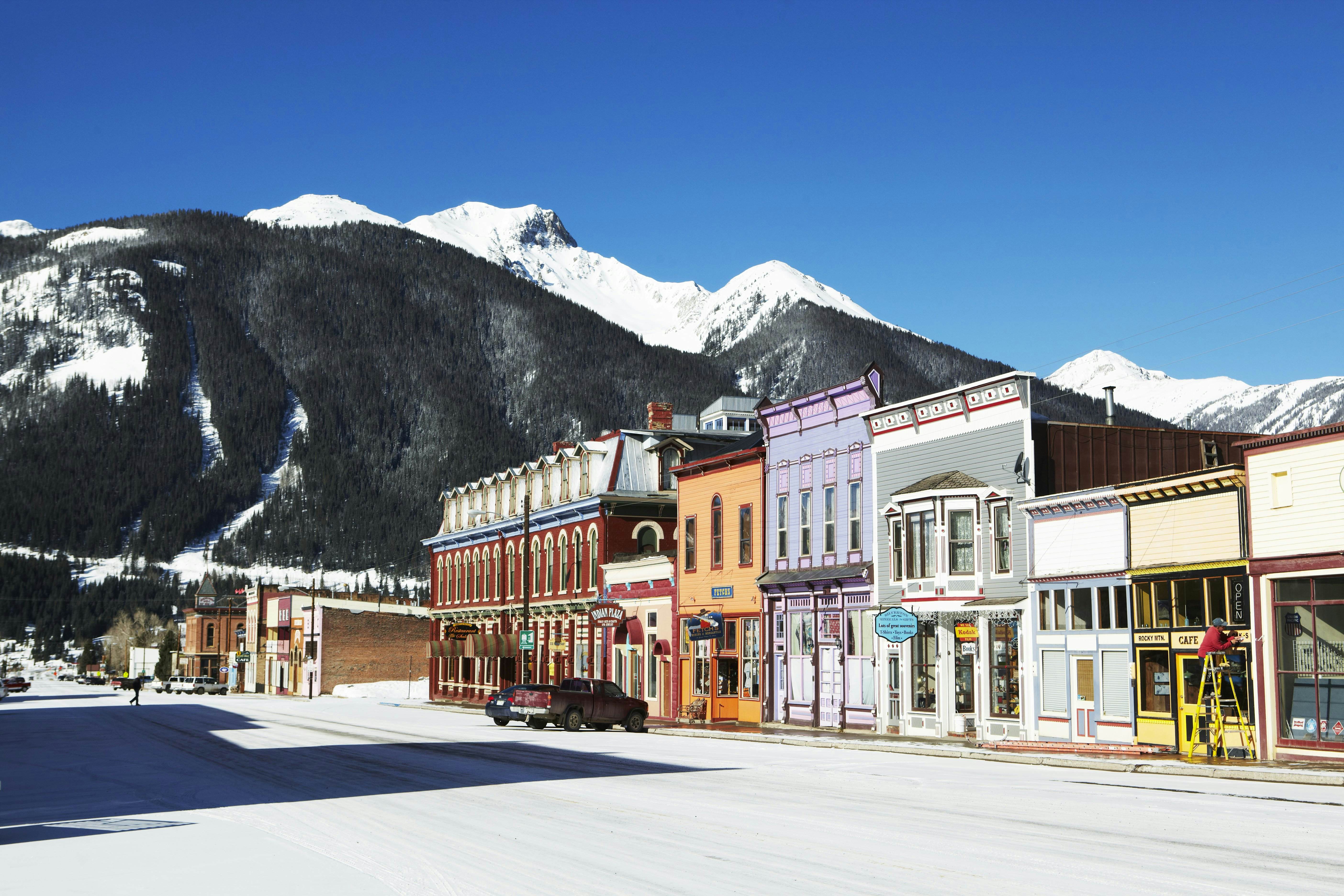 Silverton travel Colorado, USA, North America Lonely