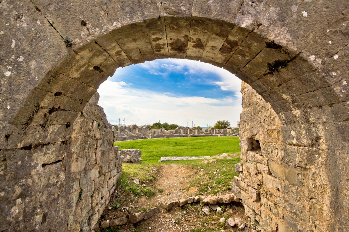 500px Photo ID: 130117679 - Solin ancient arena old ruins, Dalmatia, Croatia