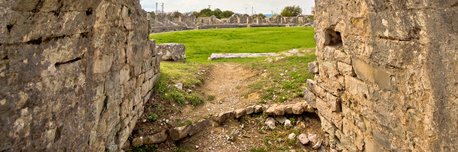 500px Photo ID: 130117679 - Solin ancient arena old ruins, Dalmatia, Croatia