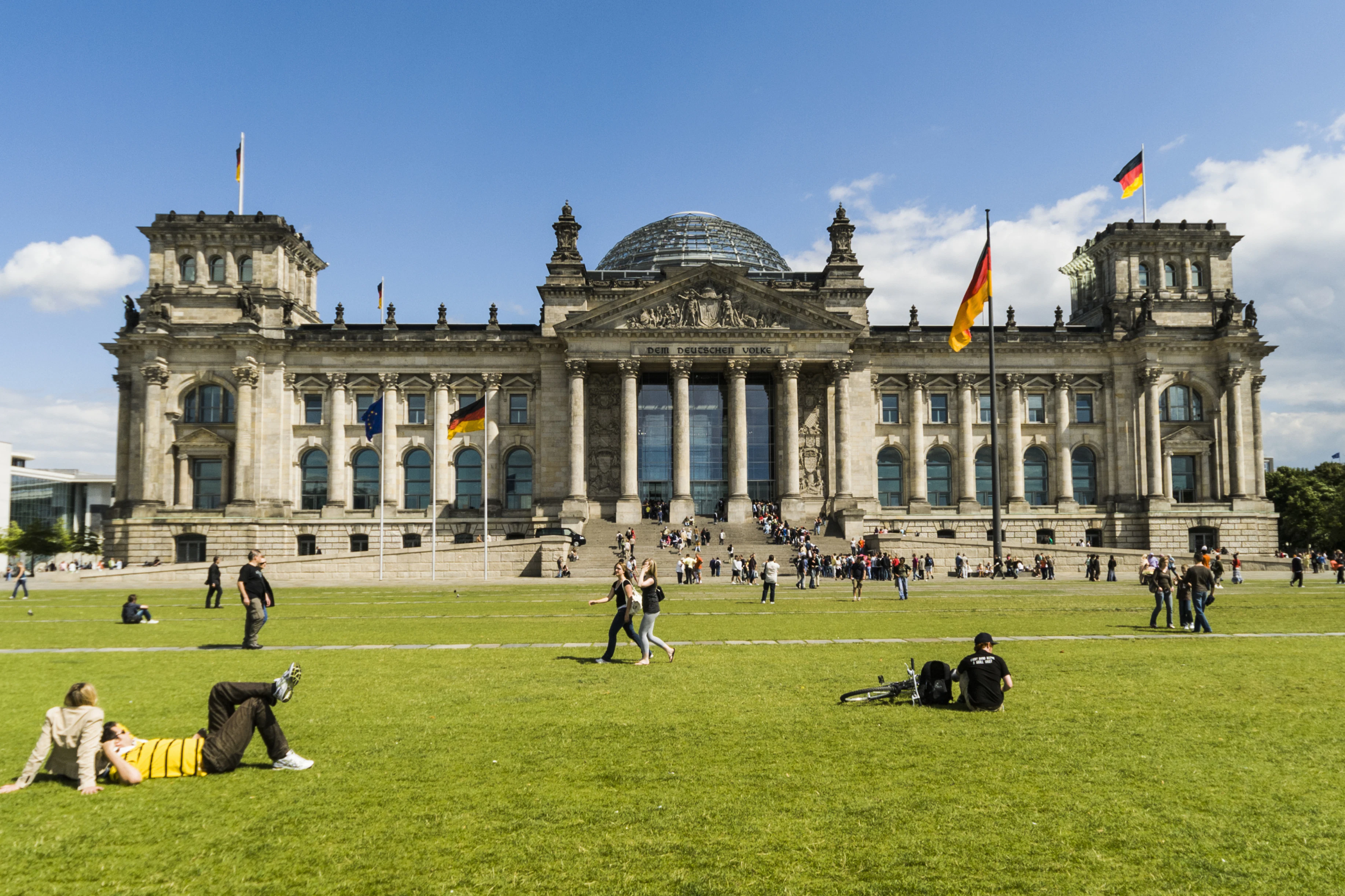 The Reichstag, Berlin.