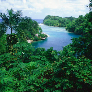 Idyllic surroundings - Blue Lagoon, Grand Cayman.