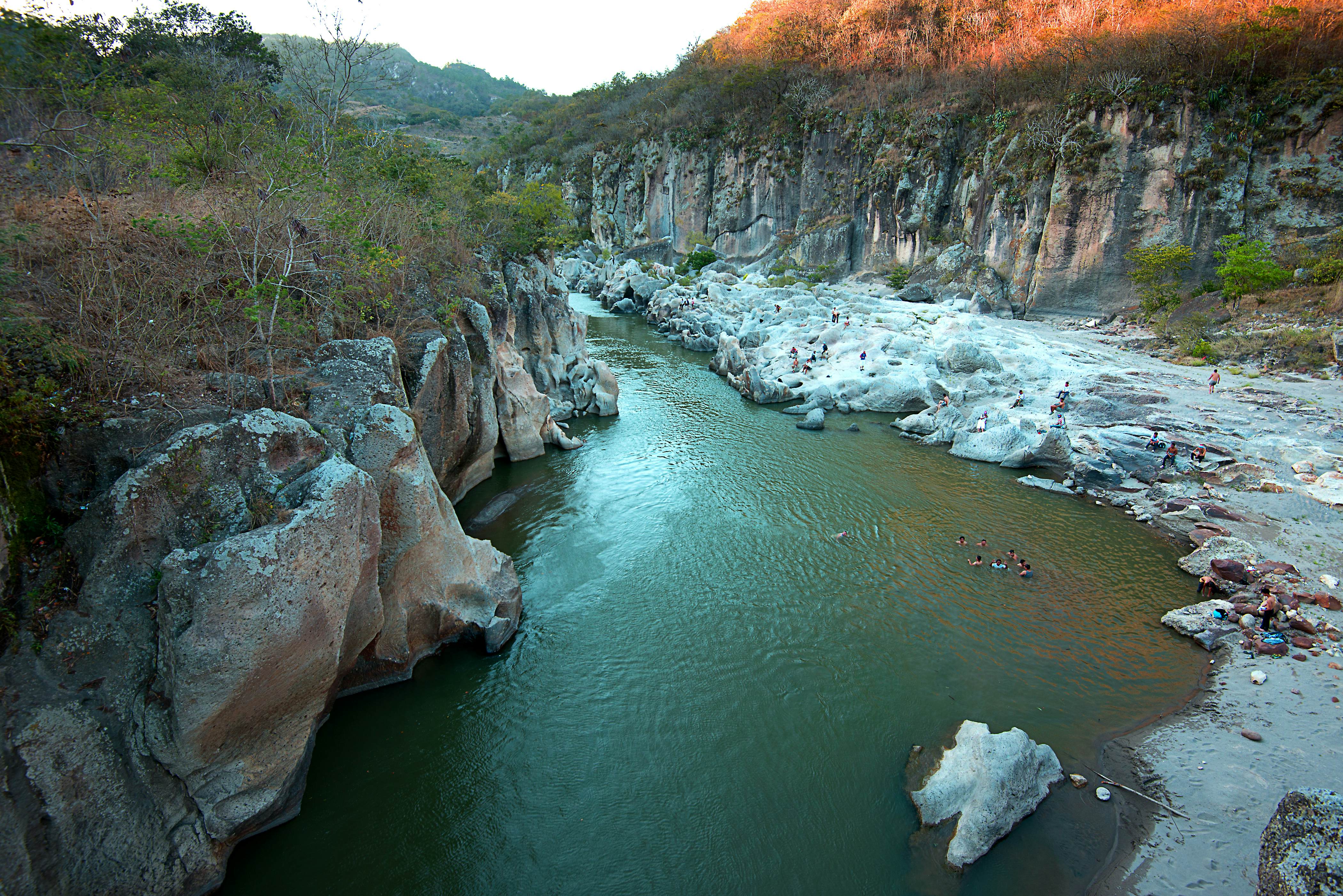 Honduras is exploring winding rivers