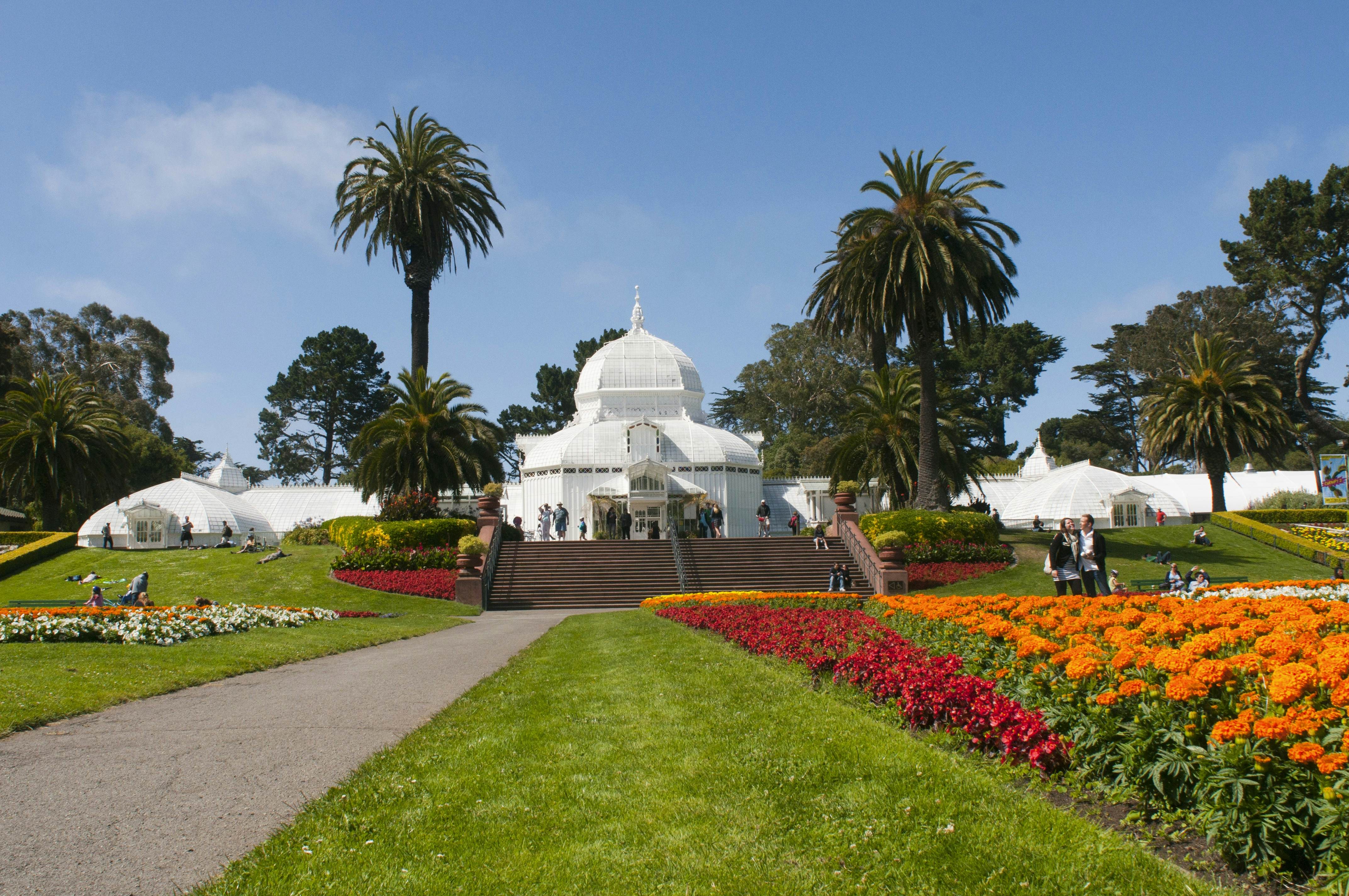 Conservatory of Flowers in Golden Gate Park.