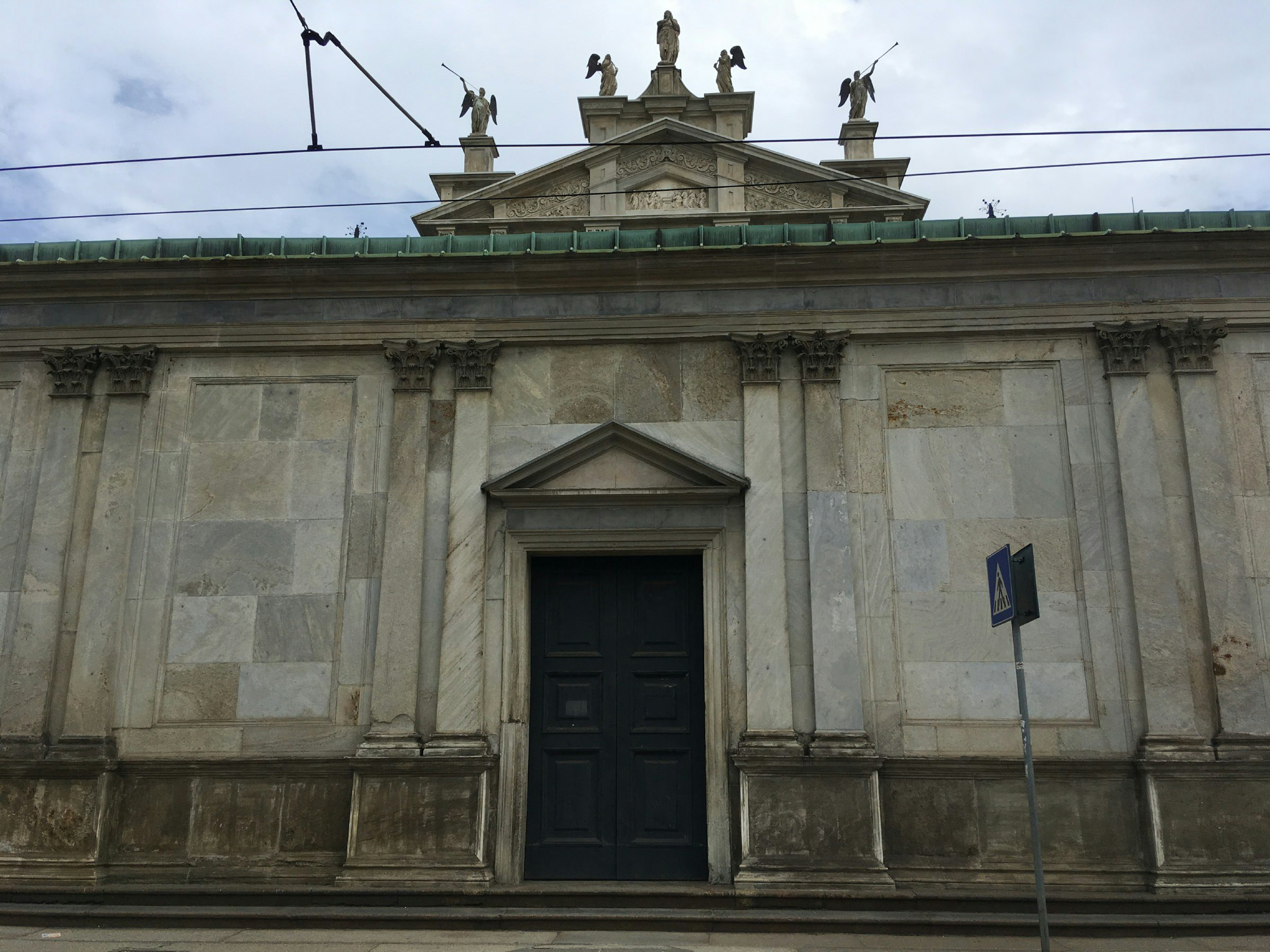 Street view of the Chiesa di Santa Maria dei Miracoli e San Celso.