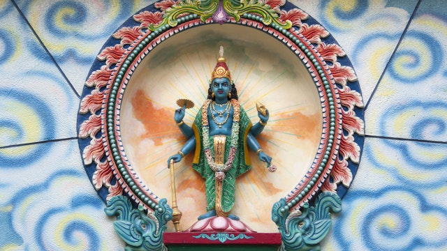 Mahavishnu sculpture
