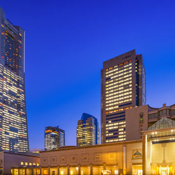 2017.02.17 Yokohama Japan.Yokohama Museum of Art and Minatomirai Night View; Shutterstock ID 581974339; Your name (First / Last): Laura Crawford; GL account no.: 65050; Netsuite department name: Online Editorial; Full Product or Project name including edition: BiA: Takayama, south of Tokyo POI images for online