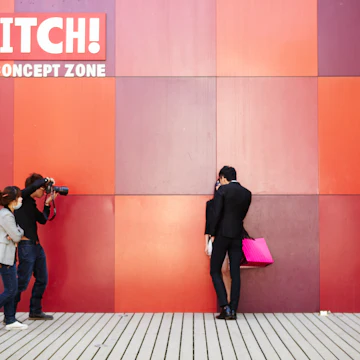 Photo shoot in 798 Art District.