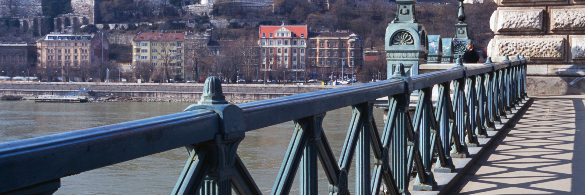 Szechenyi Chain Bridge and Castle Hill.