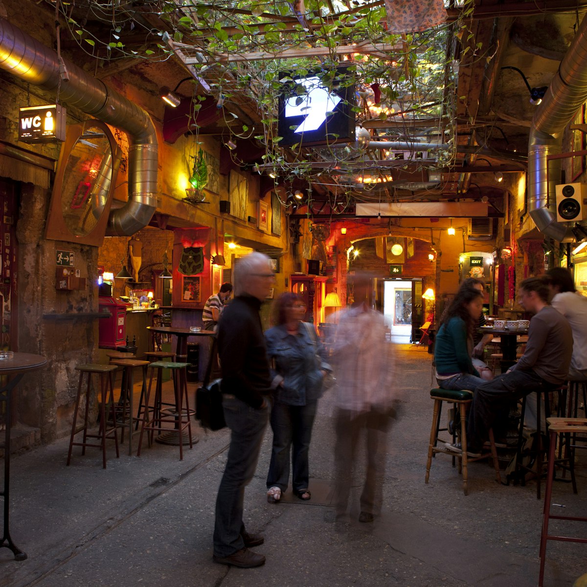 Szimpla bar, Budapest, Hungary