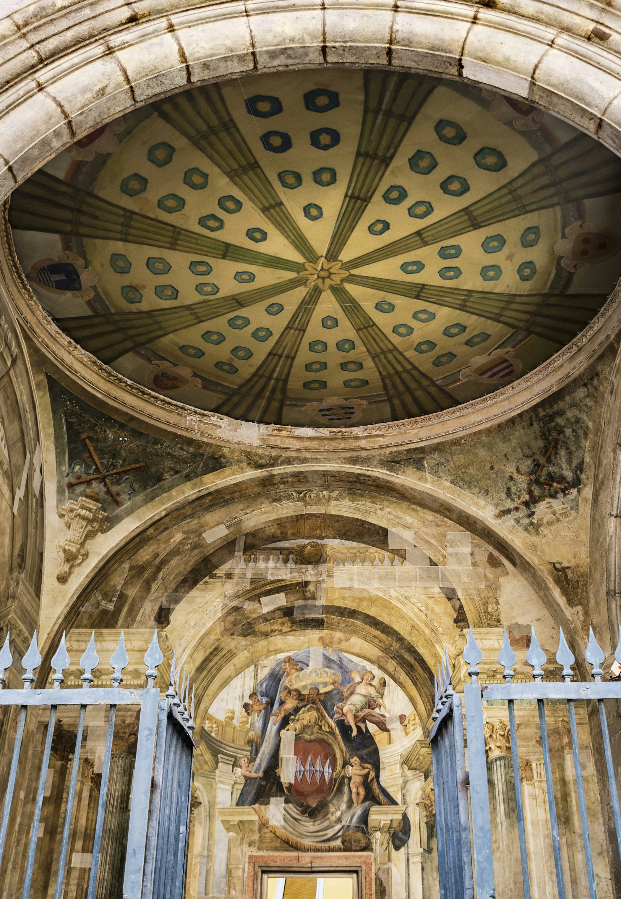 SORRENTO, CAMPANIA, ITALY - 2015/09/01: Fresco painting at the Opera Society. (Photo by John Greim/LightRocket via Getty Images)