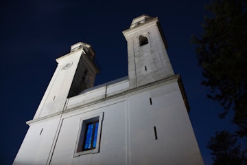 Low angle view of a church, Iglesia Matriz, Colonia Del Sacramento, Uruguay