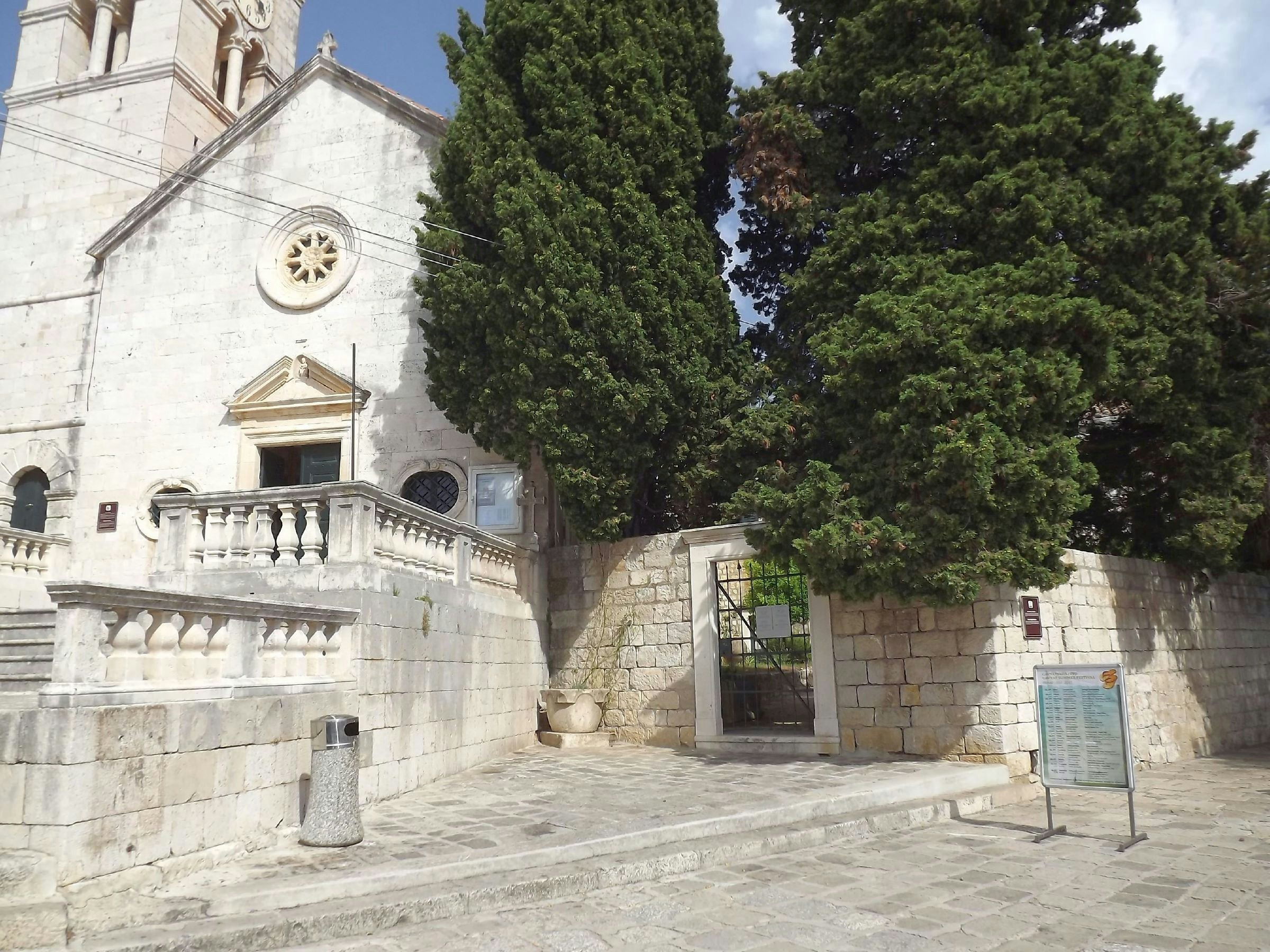 The museum of Baltazar Bogisic sits next door to the church of St. Nicholas