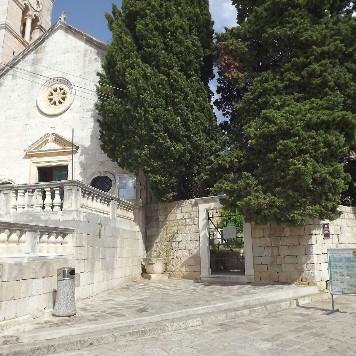 The museum of Baltazar Bogisic sits next door to the church of St. Nicholas