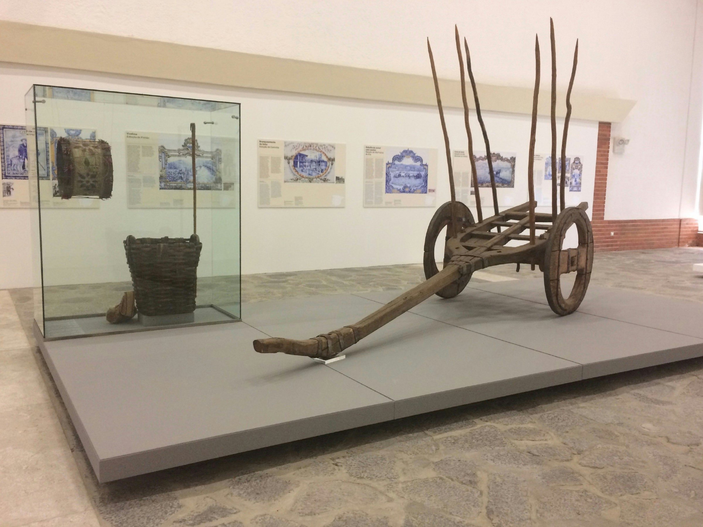 Farming tools at Museu Arte Popular