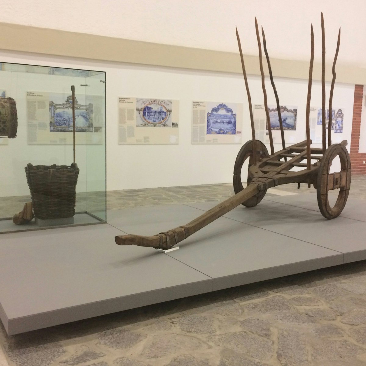 Farming tools at Museu Arte Popular