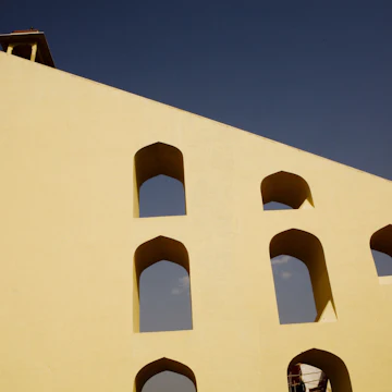 Samrat Yantra (Giant sundial), Jantar Mantar, Jaipur, Rajasthan, India