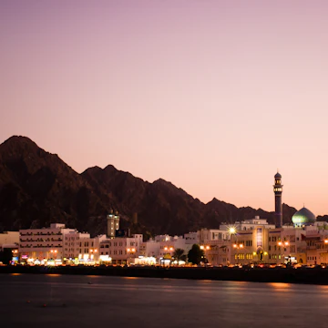 Sunset in Muscat