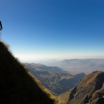 The Cathedral Peak Park, also known as the Mblambonja wilderness area, is part of the Drakensberg Ukhahlamba National Park, one of South Africa's World Heritage Sites and the largest mountain range in South Africa. Cathedral Peak itself is one of the highest of South Africa's Peaks and a popular sport climbing destination