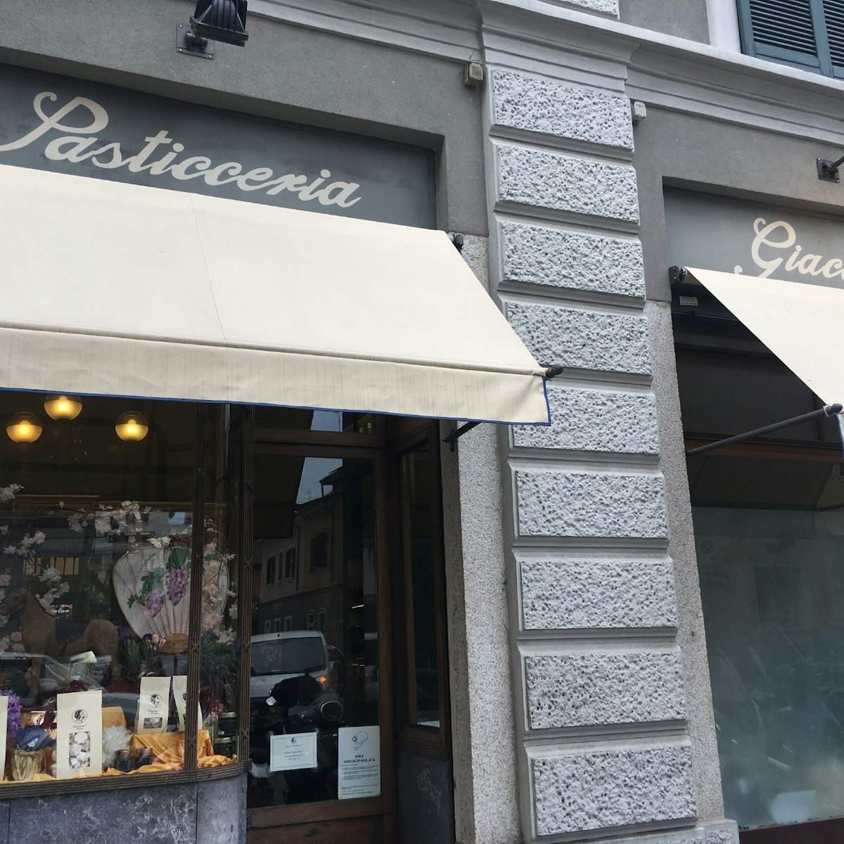 The Pasticceria Giacomo shop front