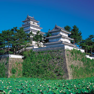Shimabara Castle, Nagasaki Prefecture, Japan, Low Angle View