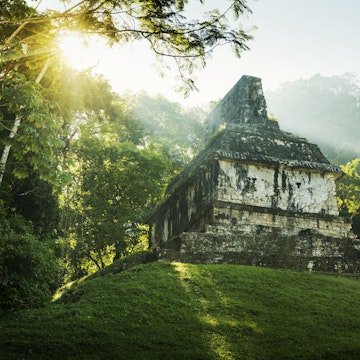 El Palacio Mayan ruin.