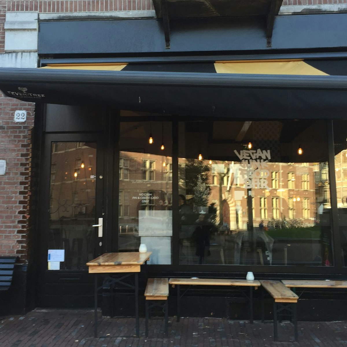 Junk food with a twist at the Vgean Junk Food Bar, Amsterdam