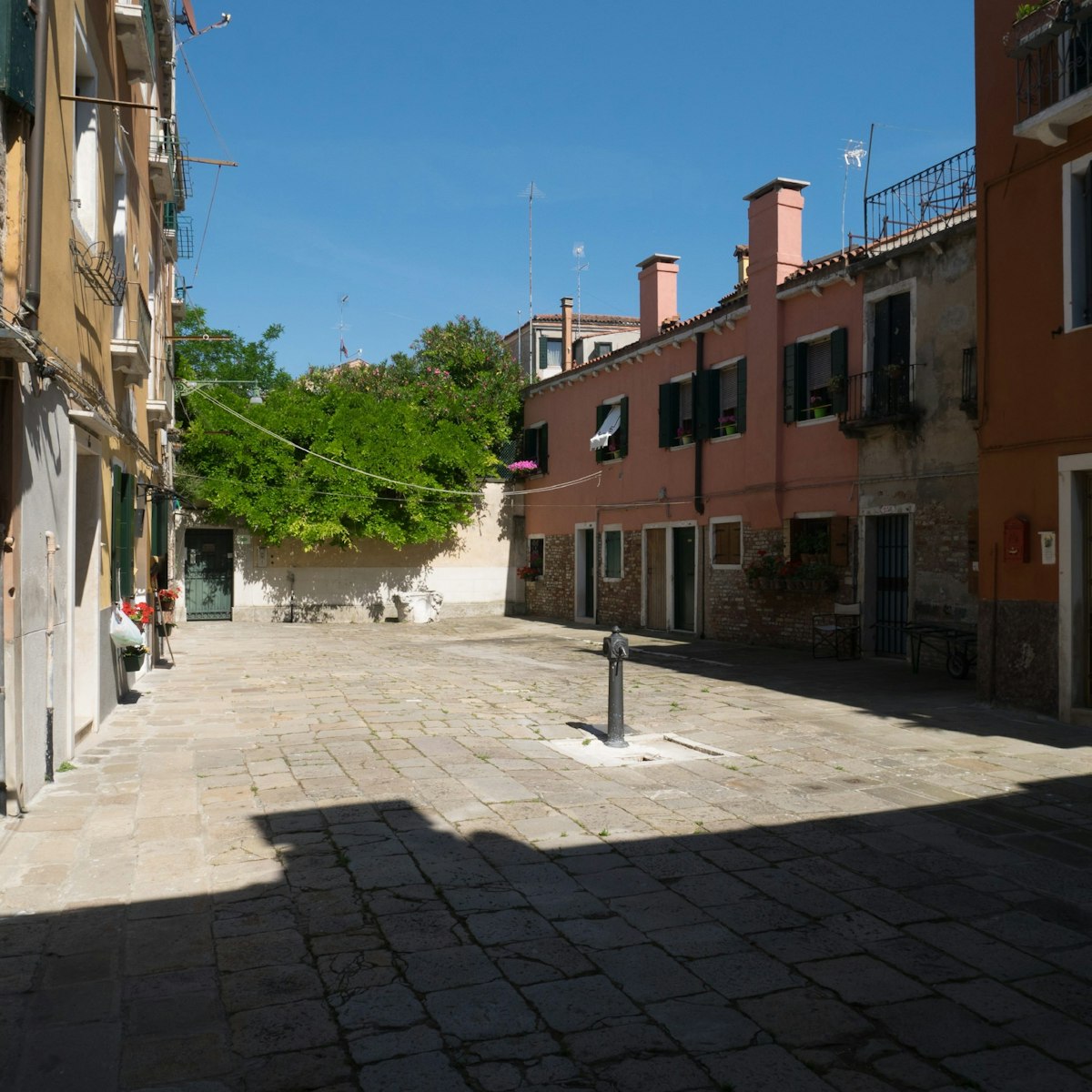 The picturesque Corte Bianco is home to Loncanda Sant'Anna