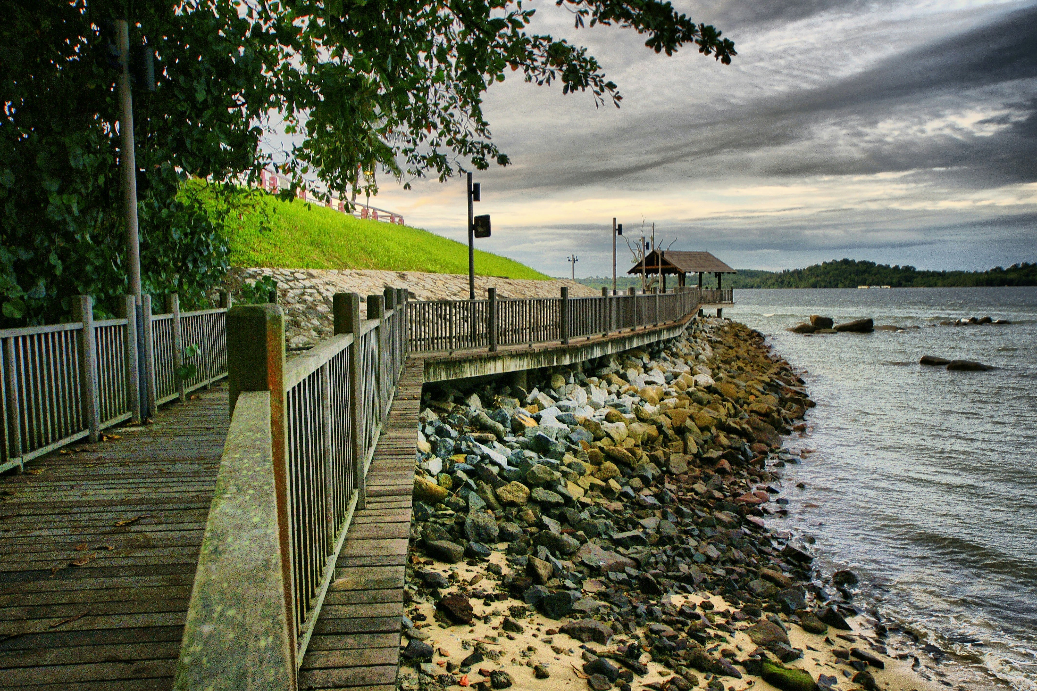 Changi boardwalk.