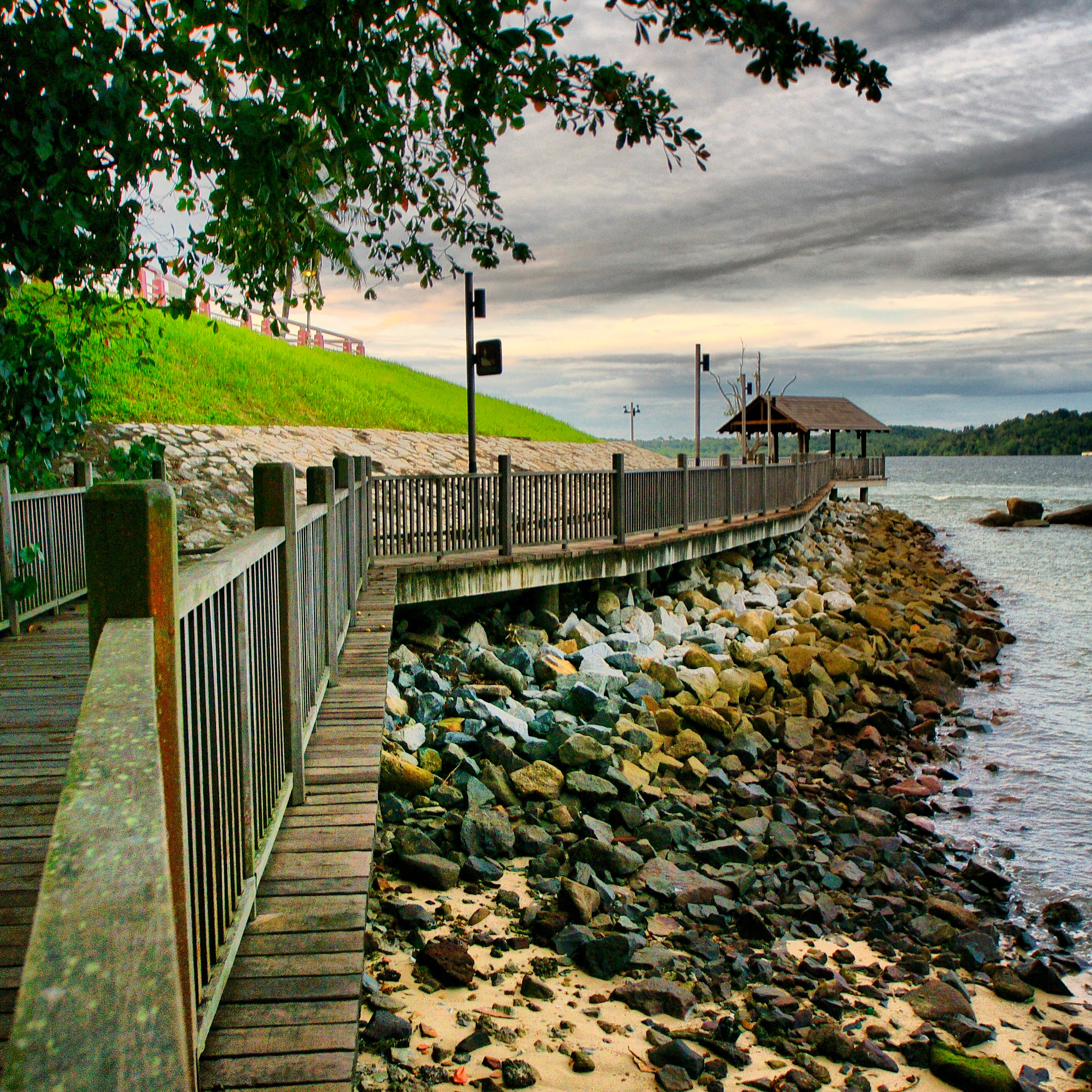 Changi boardwalk.