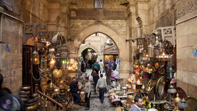 Khan al-Khalili (Great Bazaar).