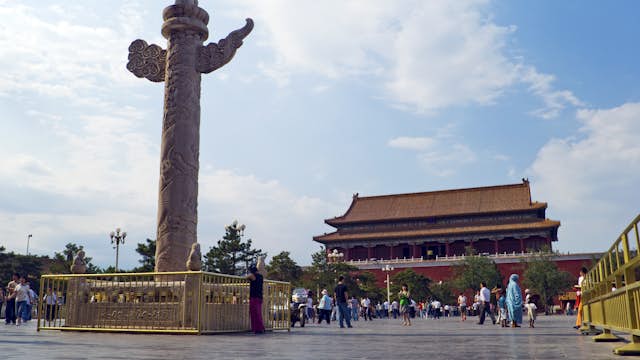 Pillar monument, Duan Gate.