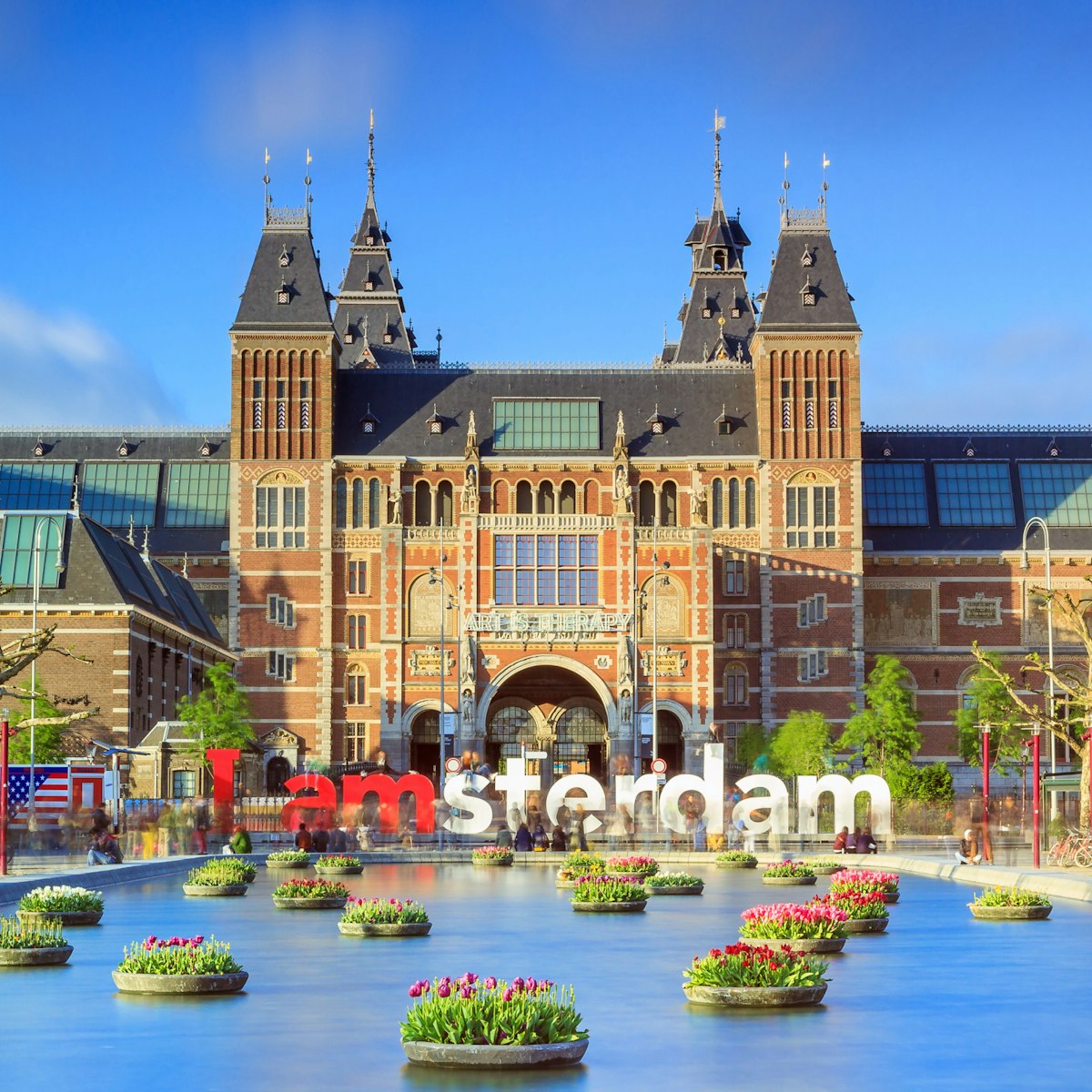 500px Photo ID: 91627775 - Just a colorful view on the 'Rijksmuseum' with tulips in Amsterdam last summer, typically dutch. Heavily filtered to smoothen the image and bring the colors out... Maybe a bit much, but I like it :)