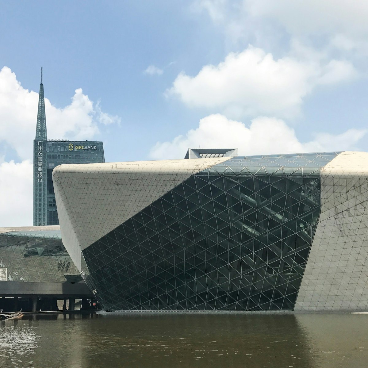 Zaha Hadid's Guangzhou Opera House.