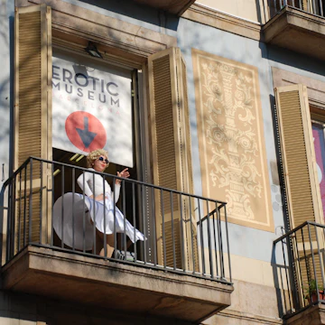 Exterior of Museu de l’Eròtica