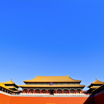 Interior of Forbidden City.