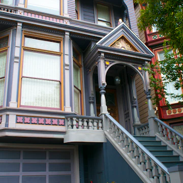 Grateful Dead house at 710 Ashbury in Haight Ashbury.