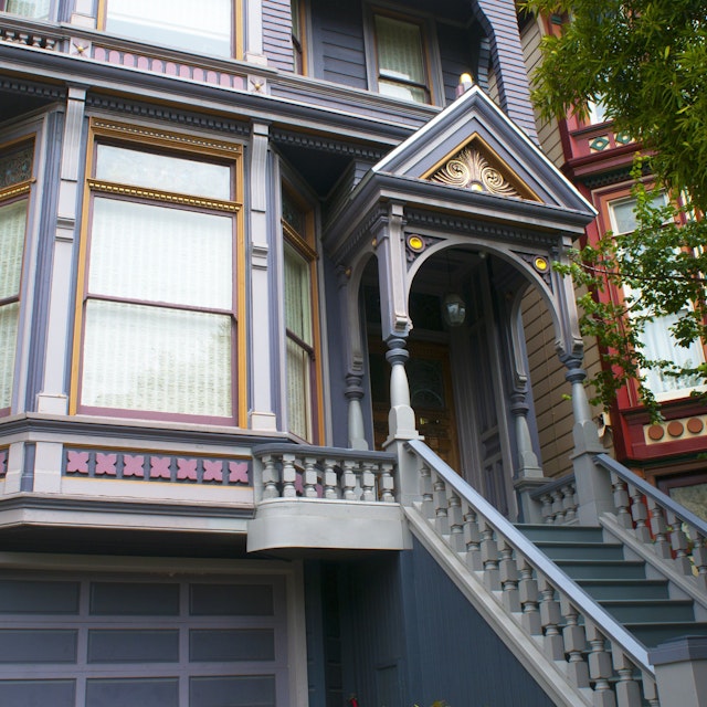 Grateful Dead house at 710 Ashbury in Haight Ashbury.
