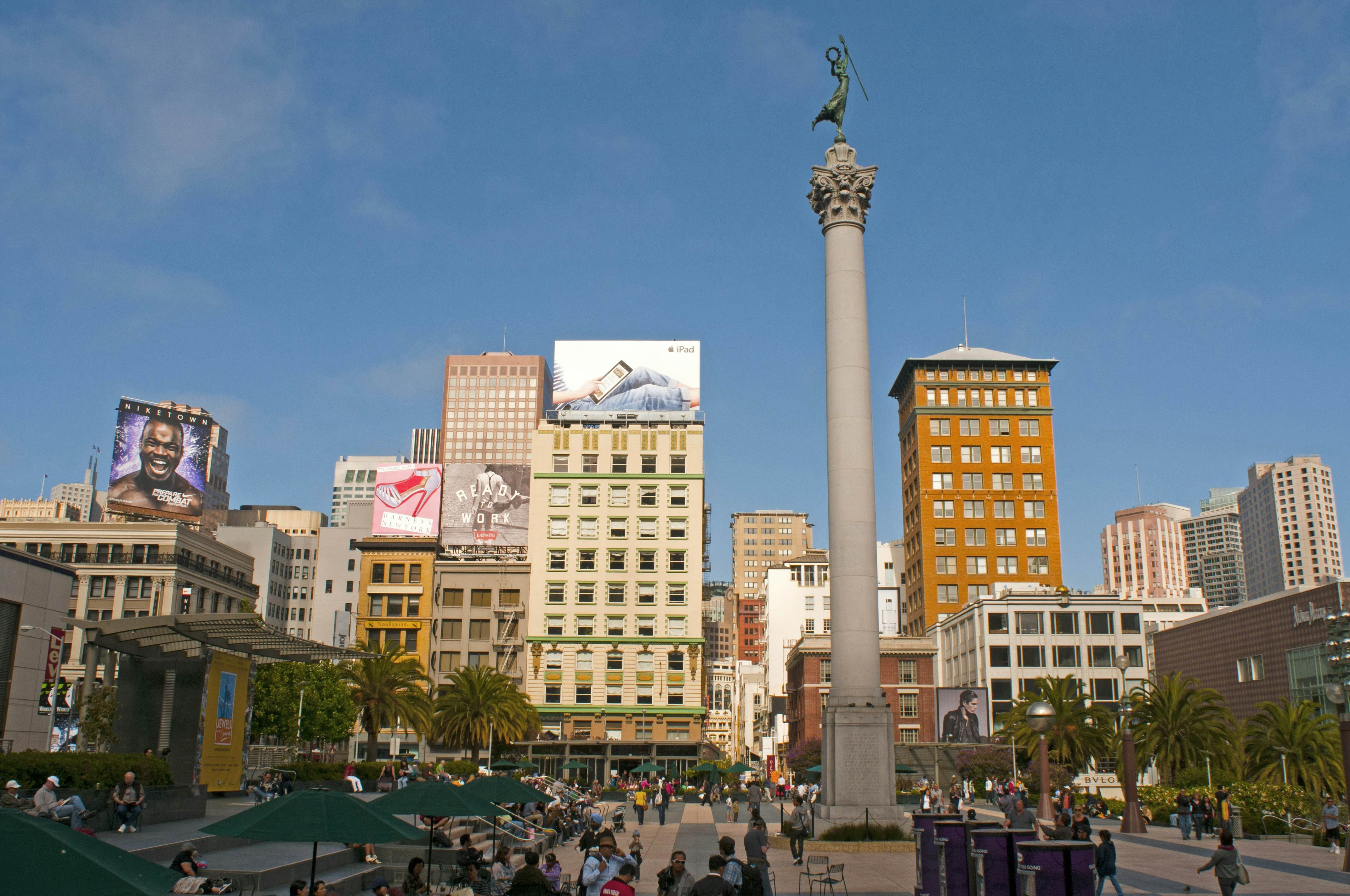 Union Square | Downtown, Civic Center & SoMa, San Francisco | Attractions -  Lonely Planet