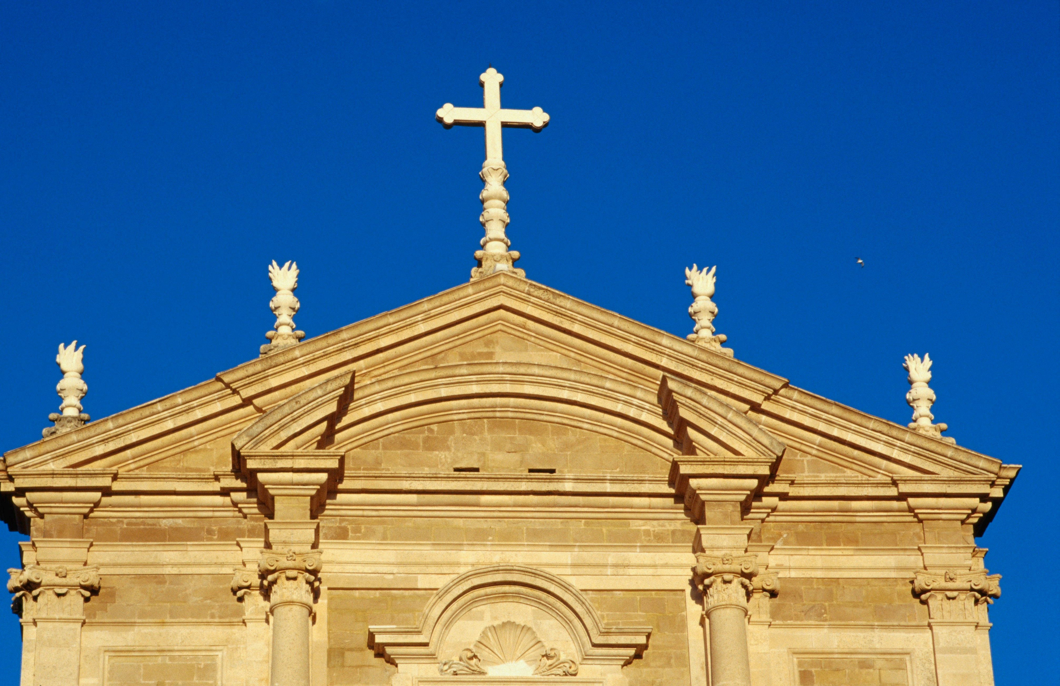 Baroque St Ignatius Church.