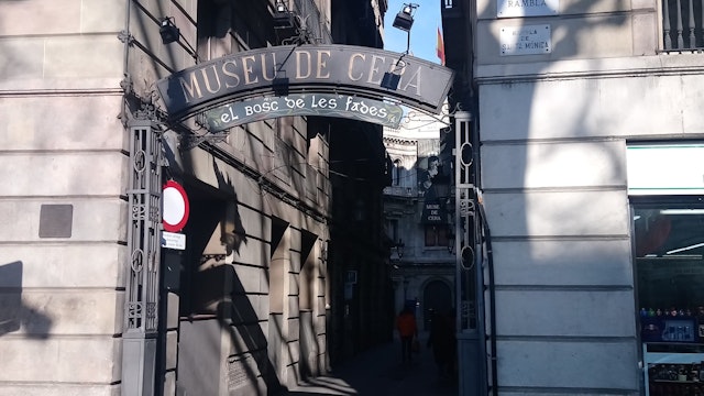 Entrance to the Museu de Cera