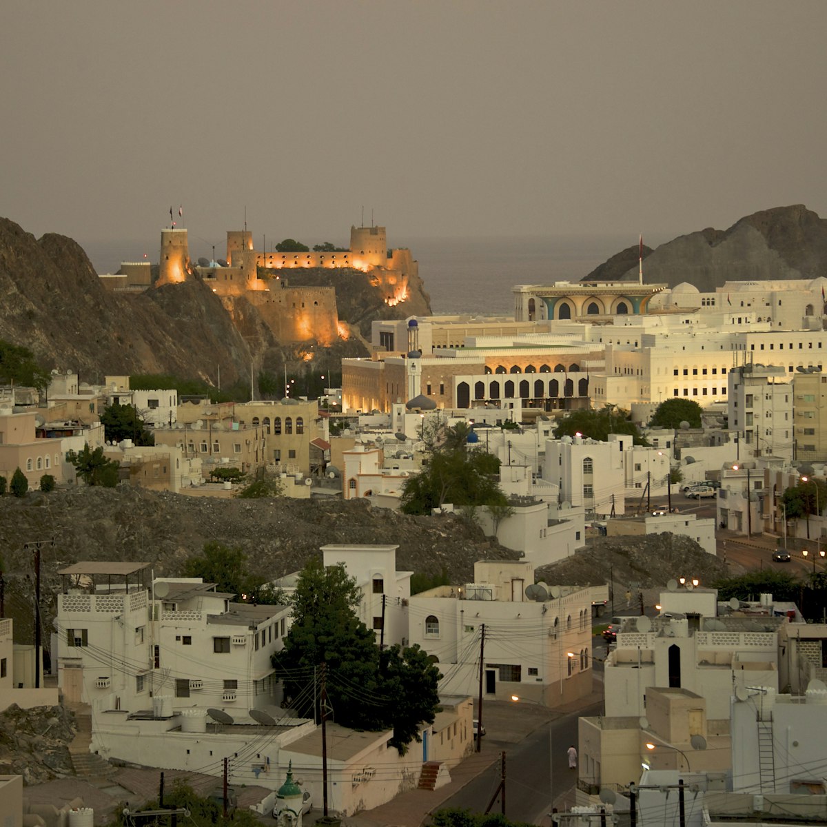 View of Old Muscat