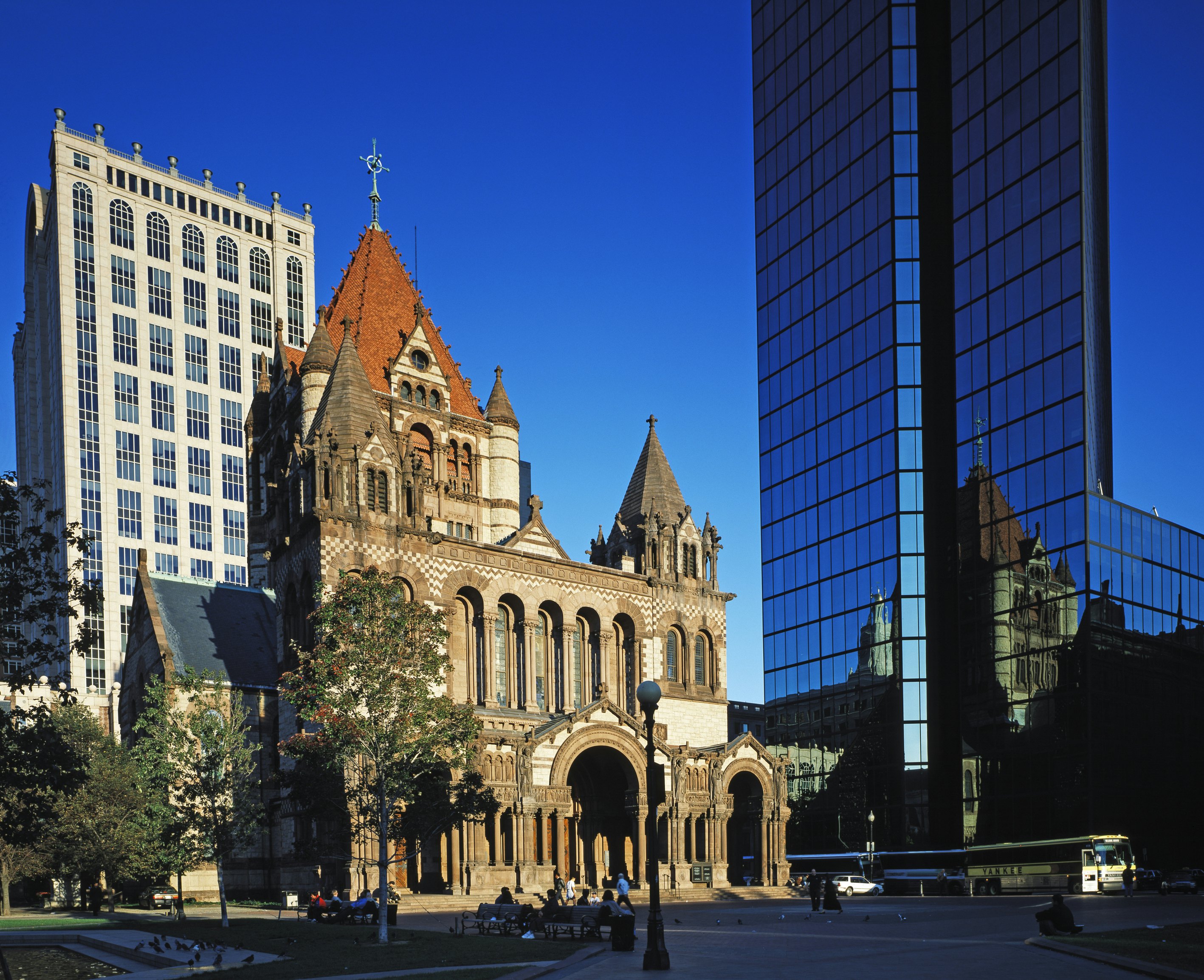 Trinity Church and Hancock Tower