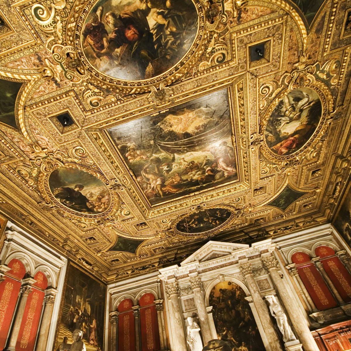 Sala Grande Superiore (Upper Great Hall) in the Scuola Grande di San Rocco.